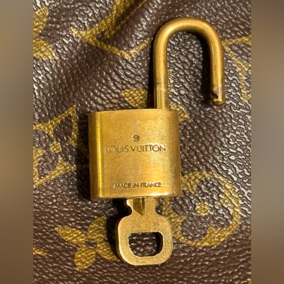 Is 3/23 a special date for you? Louis Vuitton Gold Padlock with Key #323 - Picture 2 of 4